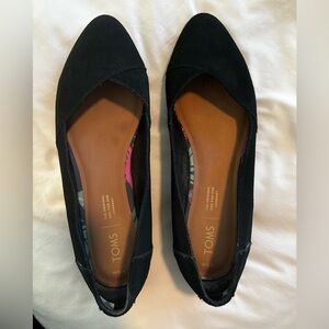 Toms Black Women's Flats